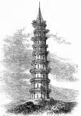 A NINE-STORIED PAGODA.