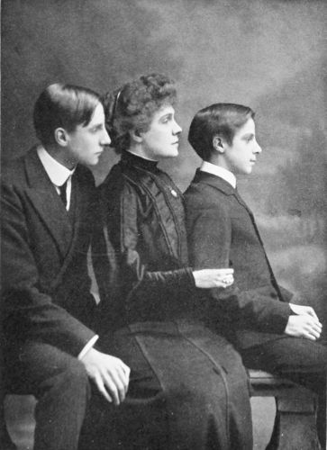 Image unavailable: THE INFANTA EULALIA AND HER TWO SONS Photograph by Boissonnas & Taponier, Paris.