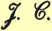 Signature of J. C.