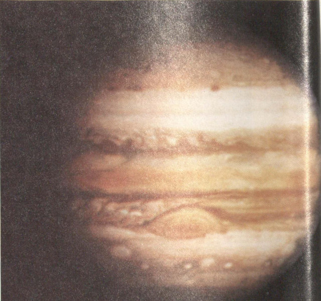 Jupiter in visible light.