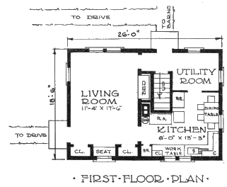 FIRST FLOOR PLAN