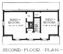 SECOND FLOOR PLAN