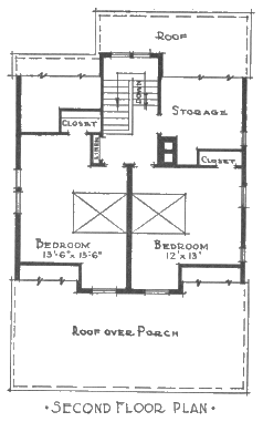 SECOND FLOOR PLAN