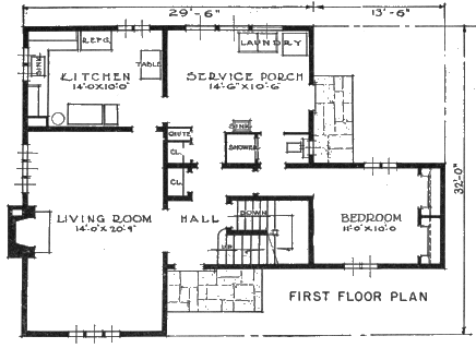 FIRST FLOOR PLAN