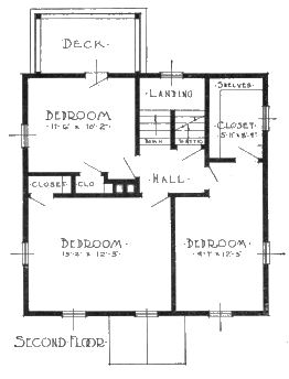 SECOND FLOOR PLAN