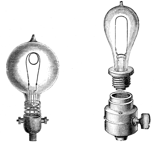 Incandescent lamps.