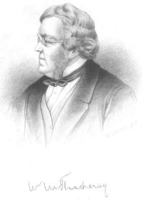 Portrait of Thackeray