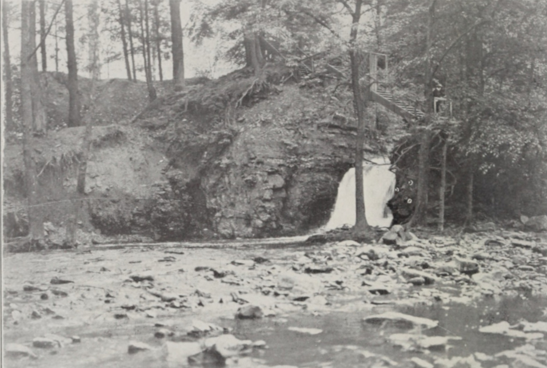 The Waterfall On Second River At Birds Woods.