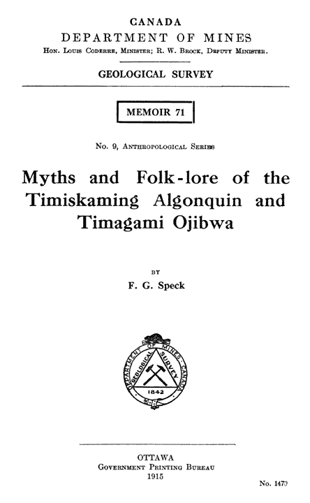 Original Title Page.