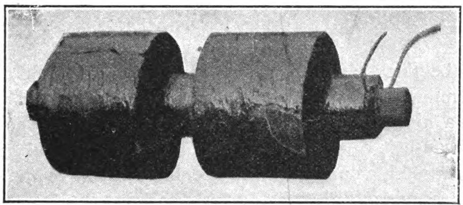 FIG. 36.—Induction coil, primary and secondary.