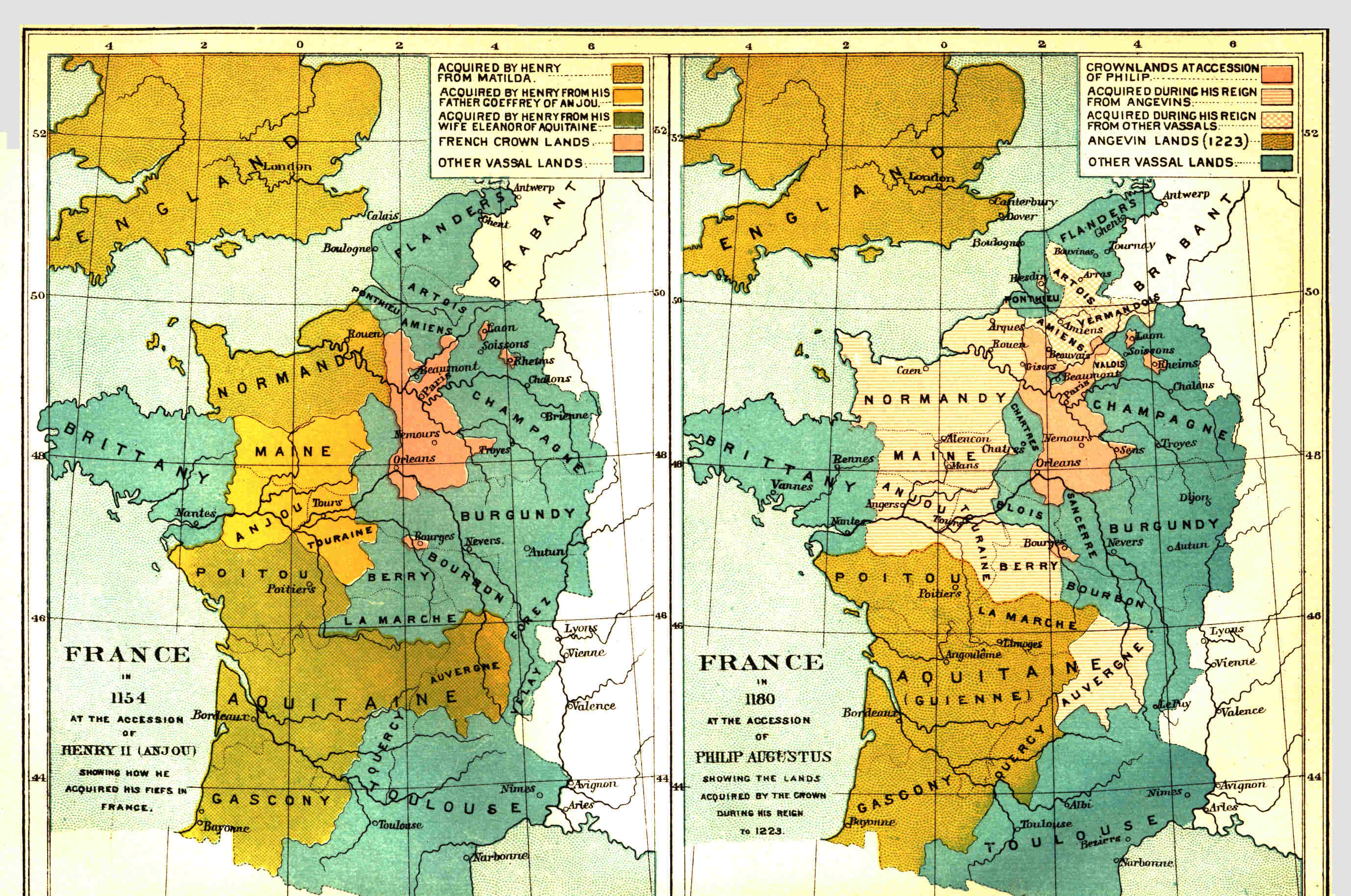 Maps of France.