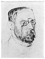 Pencil sketch of Dr. F. Blumentritt by Rizal.