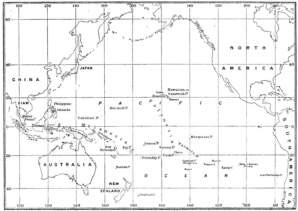 This page contains a map of the Pacific Ocean.