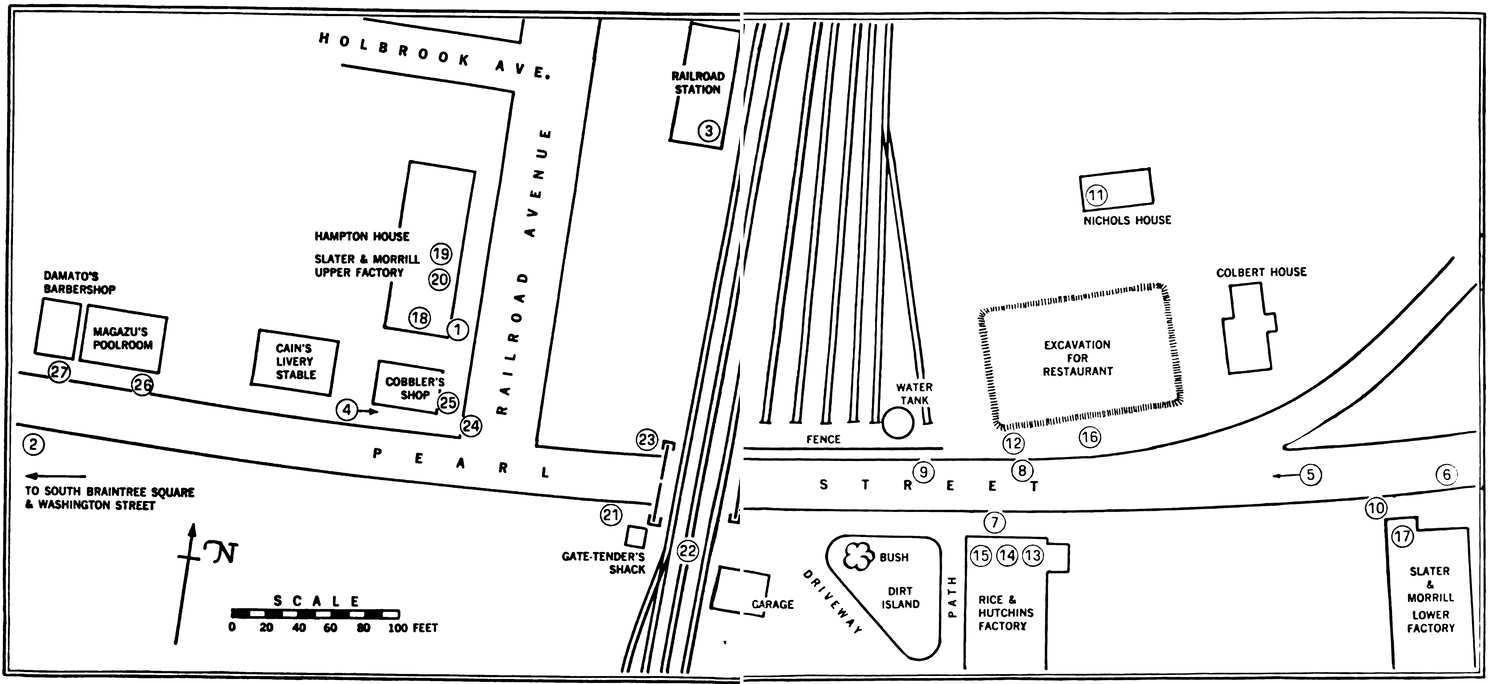 shooting map