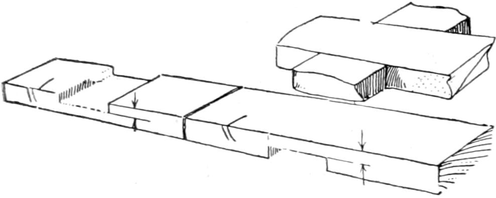 Cross-lap joint