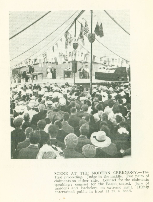 SCENE AT THE MODERN CEREMONY.