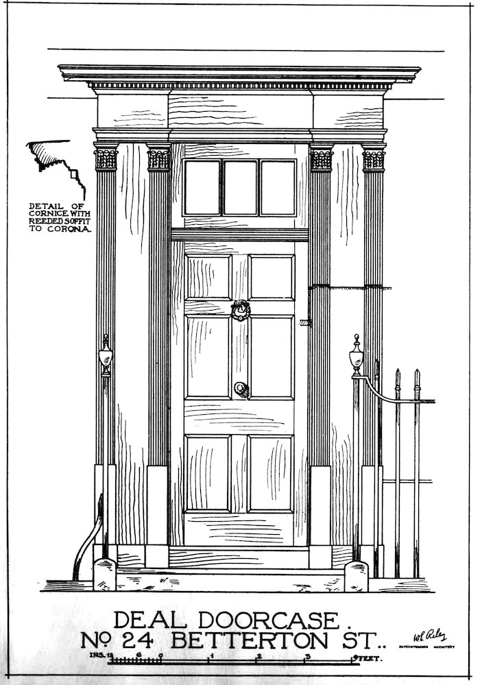 DEAL DOORCASE. N<sup>o</sup>. 24 BETTERTON ST.