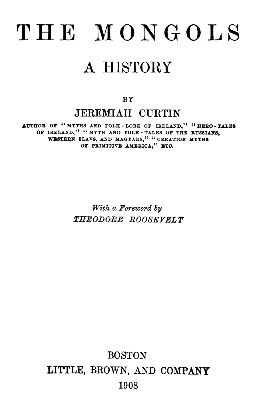 Original Title Page.