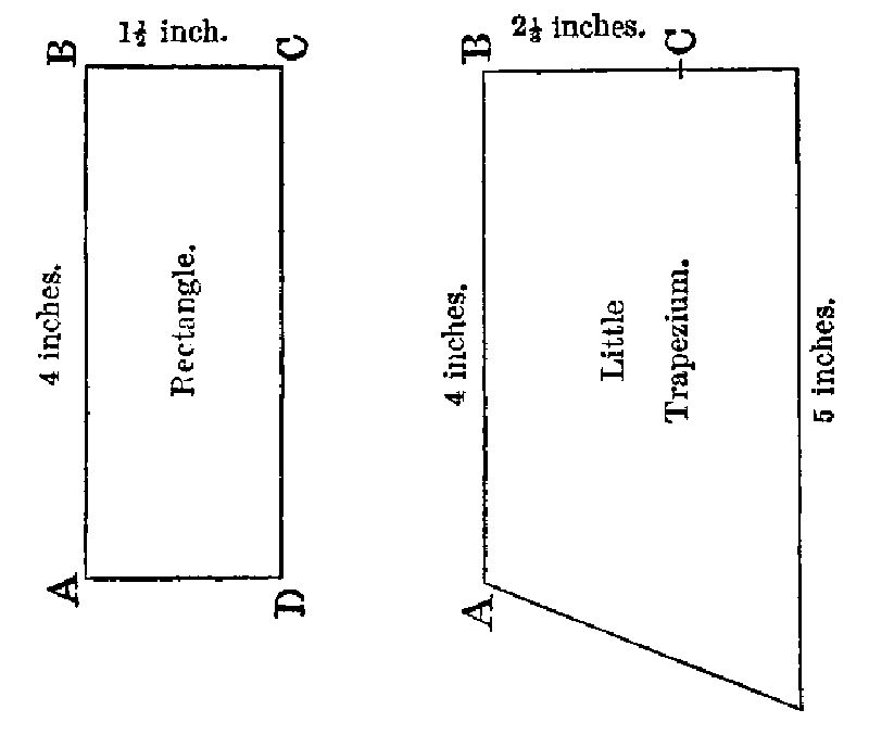 Rectangle and trapezium