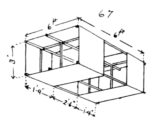 box kite dimensions