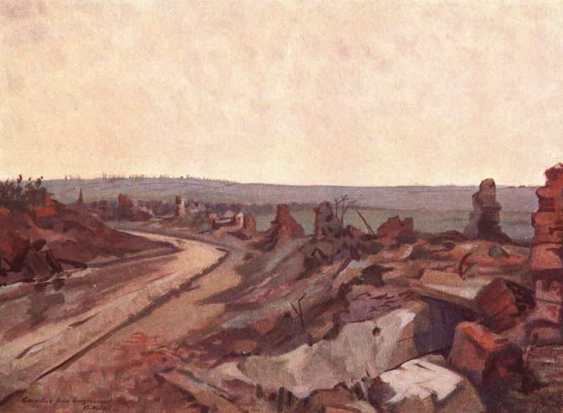 Trench landscape