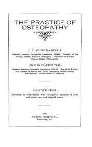 The practice of osteopathy, Carl Philip McConnell, Charles Clayton Teall