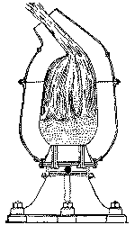 SECTIONAL VIEW OF A BESSEMER 'CONVERTER.'