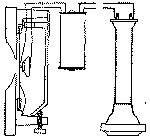 DIAGRAM OF TELEPHONE.--THE BLAKE TRANSMITTER