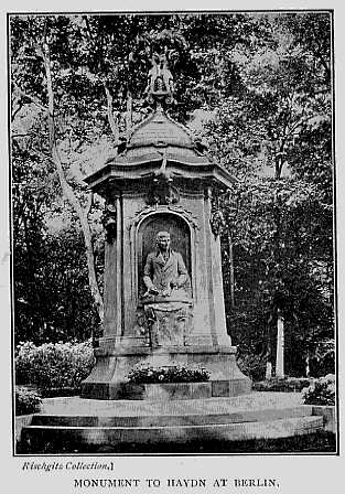 Monument to Haydn at Berlin