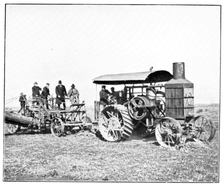 Hart-Parr Engine, drawing Roadmaker.