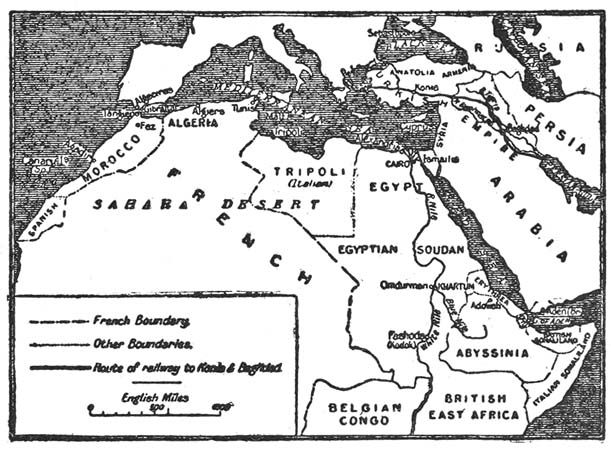 How the Powers Divided Northern Africa