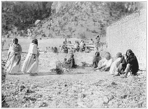 Tarahumare Women Dancing Hikuli at Guajochic Station.