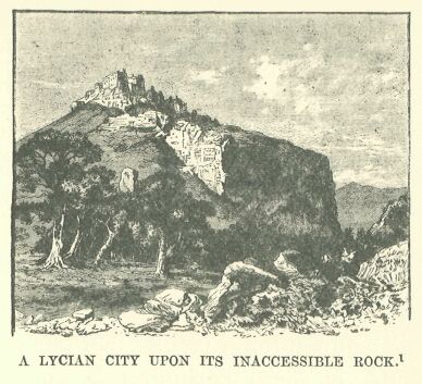 083.jpg a Lycian City Upon Its Inaccessible Rock 