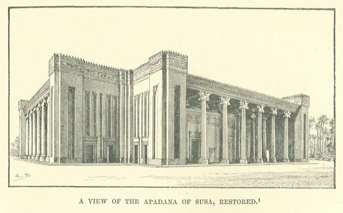 270.jpg a View of the Apadana Of Susa, Restored 