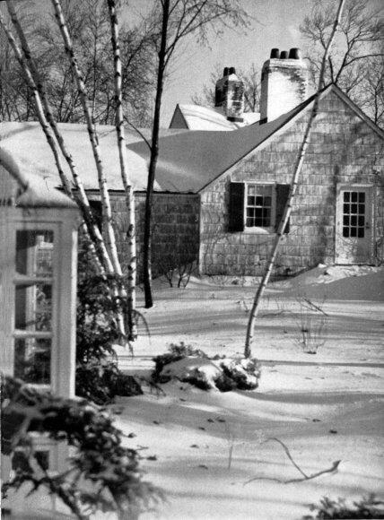 SNOW HAS DIGNITY, BUT IS THE HOUSE SNUG AND WARM?

Photo by Samuel H. Gottscho