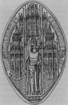 SEAL OF RICHARD DE BURY.