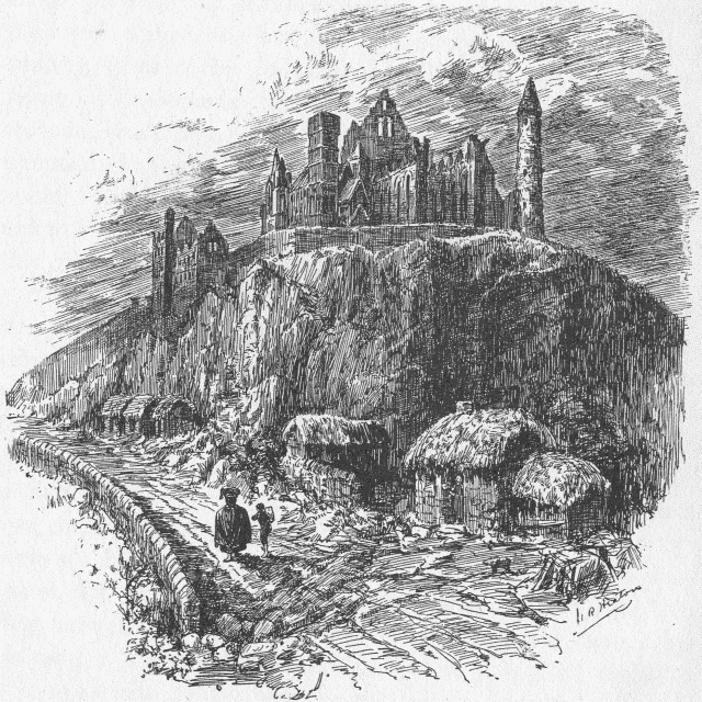 Illustration: THE ROCK OF CASHEL.