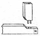 Fig. 206.—Dowelling
    for Moulded Frame.