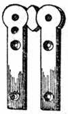 Fig. 231.—Pivot Hinge
    for Screens.