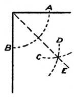 Fig. 323.—
    Halving the Angle.