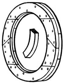 Fig. 335.—Circular Frame
    in Two Thicknesses.