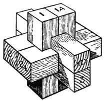 Fig. 392.—Chinese Cross
    Puzzle.