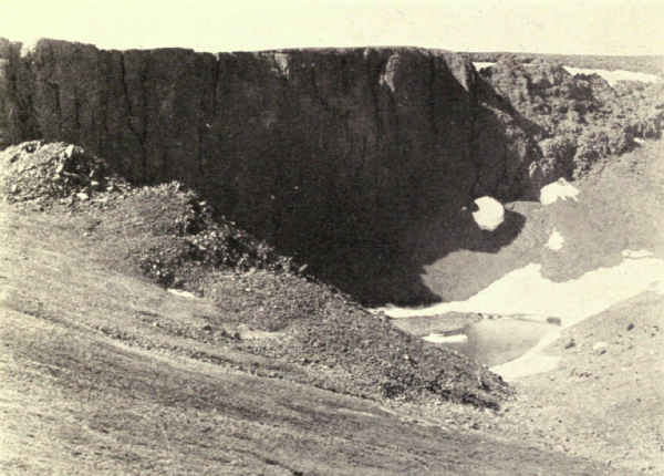 A ROCKY MOUNTAIN CIRQUE CARVED FROM SOLID GRANITE