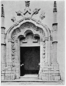 FIG. 53.Santarem. W. Door, Marvilla.