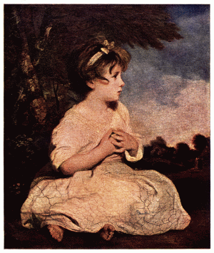 PLATE XL.—SIR JOSHUA REYNOLDS

THE AGE OF INNOCENCE

National Gallery, London