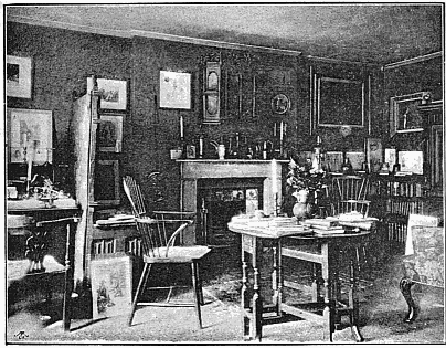 THE STUDY
(From a photograph by Fradelle & Young)