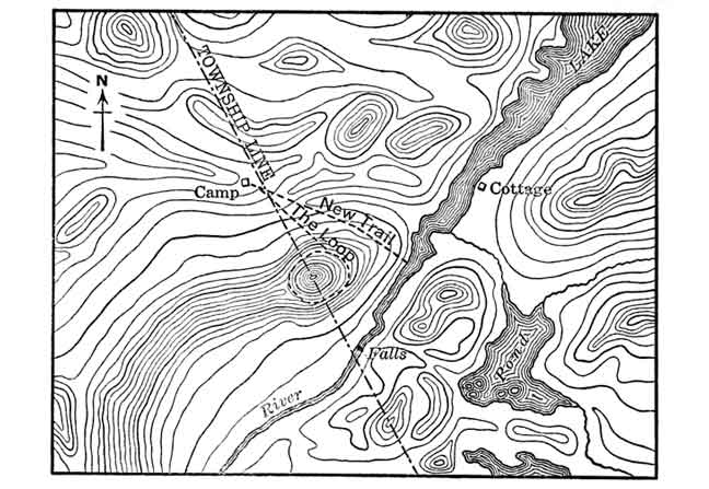 Trails on Crescent Mountain