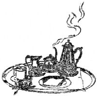 A coffee service