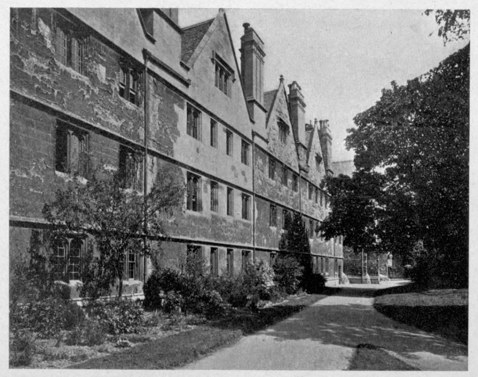 WADHAM COLLEGE—GARDEN FRONT.