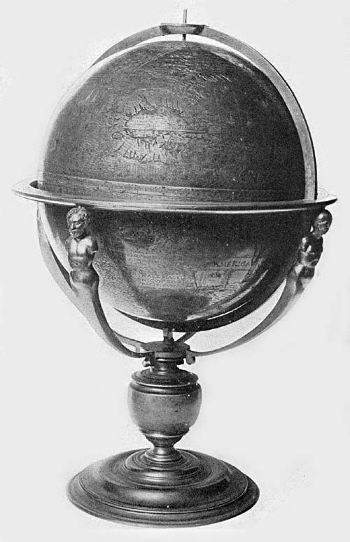 L’Écuy
Terrestrial Globe, ca. 1578.